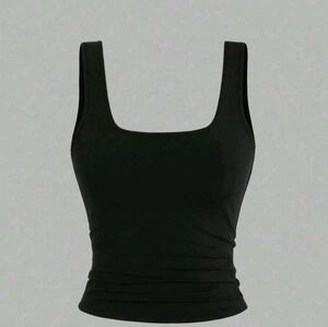 Black Sleeveless Top